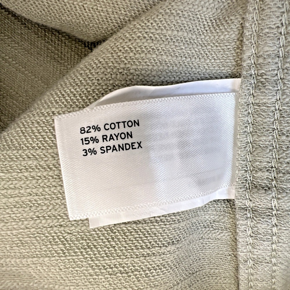 Duluth Trading Officers Slub Sateen Shirt Jac Mens 2XL Khaki Gray Work Layer - Picture 6 of 13